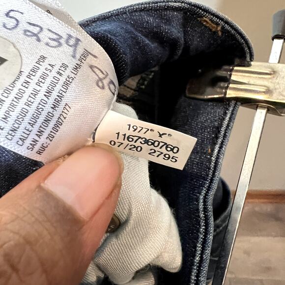 American Eagle Curvy Super Hi Rise Jegging Dark Wash Womens Size 00 - Picture 8 of 9